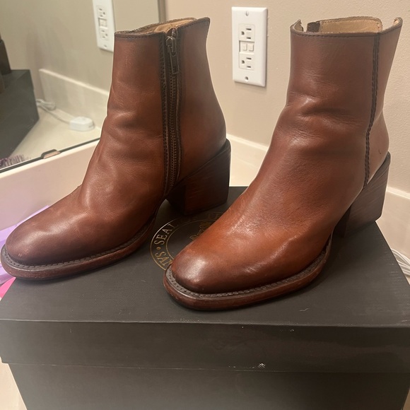 Leather Booties - Picture 5 of 5